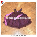 Wholesale one piece dark purple backless dress